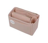 ETTP Purse Organizer, Felt Bag Organizer Insert Purse Organizer For LV Speedy, Neverfull, Tote, Handbag,Shaper 5 Sizes, Beige, M