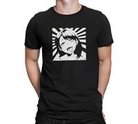 ETTUWSDFV Herren T-Shirt, japanisches Anime-Motiv, 100% Baumwolle, X, Bio-Baumwolle, Hentai, Manga, Otaku, Japan, Farbe20, M(X-Large)