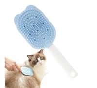 ETUCYNG 19.3 x 7 x 2 cm Cat Brush Cat Comb Cat Brush Short Hair Long Hair Cat Brush PP Double Sided Cat Brush Fur Brush for Cats Dogs Pet Grooming