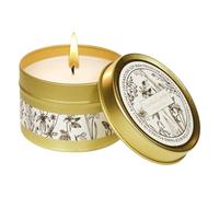 ETUCYNG 4 Pack Survival Candles Long Burning 6.2x4.3cm Jar Candles Scented Soybean Wax Power Outage Candle 20 Hours for Hiking Camping Picnic Home Office Power-Cut Use Wild Survival Supplies