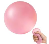 ETUCYNG 4 Pieces Coconuts Oil Stress Ball 2.36 In Coconuts Oil Squishy Fidget Toys Squeeze Slow Rising Non-Sticky Stress Ball For Improving Focus Easing Tension During Study Work Relaxation Pink