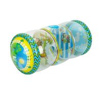 ETUCYNG 55x25cm Baby Inflatable Roller Toy Crawling Roller PVC Baby Toy with Bell Ball Inside for Crawling and Standing Exercises Learning to Walk Inflatable Role