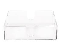 ETUCYNG Acrylic Napkin Holder - Square Clear Dinner Napkin Holder,Dinner Napkin Holder, Bathroom Napkin Tray and Tissue Dispenser for Dining Table, Kitchen, Hotel