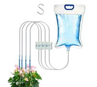 ETUCYNG Automatic Watering System for Potted Plants - Drip Irrigation Bag for Garden | Houseplant Irrigation Bag with 4 Outlets for Vacation Office Apartment Garden Nursery Growers Terrace Young Trees