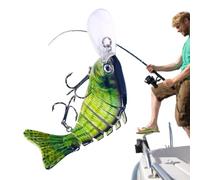 ETUCYNG Bass Bait Freshwater, Fish Bait, Deep Diving Swimbait, Long Tongue Board, Multilingual Artificial Bait for Bass Trout Walleye Catfish Spikes