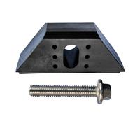 ETUCYNG Battery Base Holder | Car Battery Tie Down Bolts,Base Clamp Holder Shock-Absorbing Base With Stainless Steel Bolt Kit For Reducing Movement