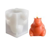 ETUCYNG Capybara 3D Animal Candle Moulds, Silicone Mould Home Supplies, Multi-Purpose Craft Accessory for Resin, Chocolate, Wax and Soap