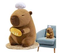 ETUCYNG Capybara Soft Toy, Capybara Plush Animal, Beautiful Capybara Plush Stuffed Toy, Capybara Chef Plush Pillow, 11 Inch Capybara Toy for Cuddling and Decoration