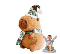 ETUCYNG Capybara Soft Toy, Capybara Plush Toy - Cute Animal Pillow Toy, Soft Sofa Pillow Collection Toy, Cuddly Cartoon Plush Toy, Christmas Decor for Living Room,