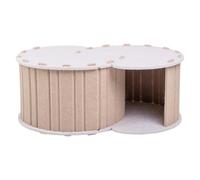 ETUCYNG Cat Bed Tunnel Large Scratching Post and Bed for Cats - Detachable Felt Nest for Kittens, Play House for Cats and Rabbits with Rest and Exercise Area