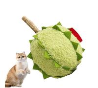 ETUCYNG Catnip Plush Toy, Cat Toy with Catnip, Soft Plush Interactive Kitten Bite Toy, PET Simulation Filled Fruits for Teeth Cleaning, Reduce Boredom Movement