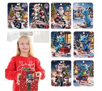 ETUCYNG Christmas Money Holder, Money Holder Ornament | Christmas Money Holder in Santa Dragon Design with Blessing, Holiday Home Room Decoration, Tree Pendant, Funny Ornament for