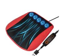 ETUCYNG Cooling Car Seat Cushion, Car Seat Cooling Pad - Ventilated Car Seat Cooling Cushion, 8 Fans Mesh Ice Silk Design