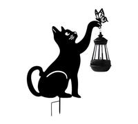 ETUCYNG Cute Cat Stake Light - Outdoor Solar Powered Lamp - Cute Cat Solar-Powered Outdoor Light, Suitable for Garden Decoration, Night Light, Yard Lighting