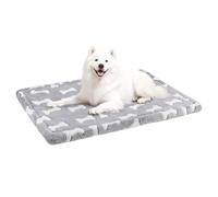 ETUCYNG Dog Bed Mat, 3D Bone Pattern, Quick-Drying Cushion, Washable Transport Box Cushion, for Pets such as Puppies and Kittens for Indoor and Outdoor Use, Travel at Home in the Cage