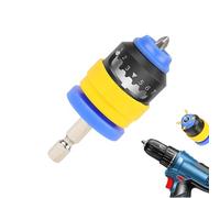 ETUCYNG Drill Bit, 7 Levels Adjustable Bit Holder for Depth Control, Hex Socket Adapter for Placo Garage Workshop Electric Drill Driver