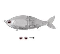 ETUCYNG Fishing Bait for Freshwater, Bass Fishing Bait, Blank Swimbait for Trout, Portable Wobbler Top Water Swimbait for Bass Trout, Catfish Fly Fishing Accessories