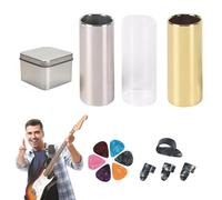 ETUCYNG Guitar Slide, 60mm Electric Guitar Slide, Lightweight Music Instrument Accessories Kit for Beginners, Tone Enhancement