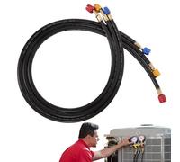 ETUCYNG HVAC Charging Hose, AC Refrigerant Charging Hoses | Refrigerant Air Conditioner Charging Hose Kit - Thread Design Air Conditioner Maintenance Tool for RVs, Trucks, Cars and SUVs