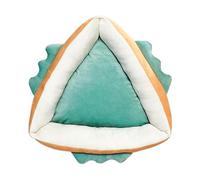 ETUCYNG Indoor Kitten Beds, Fun Cat Bed | Cartoon Dinosaur Cat Bed, Pet Cage Mat with Non-Slip Bottom, Fun Cat Cushion, Small