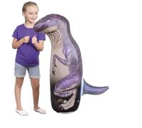 ETUCYNG Inflatable Dinosaur Punching Bag, Dinosaur Punching Bag, Bounce Punch Bag - 37 Inch Toddler Boxing Toy with Instant Rebound Motion for Kids
