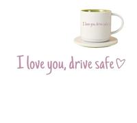 ETUCYNG Rear View Mirror Film - Cute Decoration for the Interior, Car Decorative Mirror Sticker - For Trucks, Motorcycles, SUVs, Pickups, Scooters, Dashboard, Window, Night Drivers, Drivers