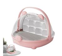 ETUCYNG Reptile Feeding Box, Reptile Selection Container - Retained Transport Portable Food Boxes with Handle | Carrier Habitat Cage House Observe