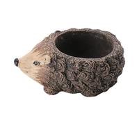 ETUCYNG Small Succulent Pots, Animal Planter - Turtle, Frog, Hedgehog, Cute Flower Pots, Landscape Plant Holder, Bonsai Planter, Cement Garden Pots, Flower Pot for Coffee Table