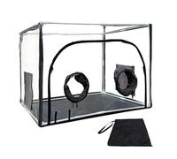 ETUCYNG Still Air Box, Mushroom Grow Box, Fruit Chamber for Mushrooms, Mycology Still Air Box, Extractor Hood, Highly Visible Mushroom Growing Bag for Home Scientists