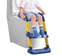 ETUCYNG Toilet Seat - 2 in 1 Foldable Potty Training Seat with Step Stool Ladder | Bathroom Accessories, Safe Potty with Non-Slip Pad for 6 Months to 10 Years Children