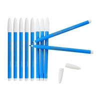 ETUCYNG Water Soluble Pen for Embroidery, Disappearing Ink Pen for Fabric | Smooth Writing 10 Pieces Fabric Markers for Sewing | Easy to Dye Fibre Pen Tips for Quilting, Sewing Accessories