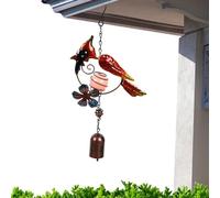ETUCYNG Wind Chimes Bird Chimes Outdoor Glow in the Dark Wind Chimes - Bright Metal Garden Decor | Light Up Wind Chimes Decorative Ornament for Garden, Patio,