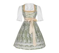 ETUCYNG Women Role Play Dirndl Dress | Cosplay Women Dress Halloween Dirndl Costume - German Oktoberfest up Girl's Apron for Theater, Halloween Multicolor