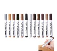 ETUCYNG Wood Markers Furniture Repair - 12 Colors Multi-Purpose Scratch Covers Stain Pen - Wood Floor Scratch Repair Marker,for Wooden Floors Tables Desks Carpenters Bedposts
