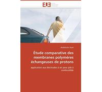 Étude comparative des membranes polymères échangeuses de protons: application aux électrodes à air pour pile à combustible (Omn.Univ.Europ.)