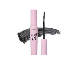 ETUDE Curl Fix Mascara, Lash Mascara, Strong Curl Up, Long-Lasting, Waterproof, Light-Weight, Korean Makeup, Beauty, Vegan Certified, Black (0.254 Fl Oz)