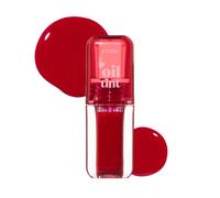 ETUDE Dear Darling Oil Tint #1 Real Cherry 4.2g | High Moisturizing and Strong Hydrating Lip Oil/Lip Gloss | Smooth and Moist Lips | Non-Sticky Lip Oil Tint For Dry Lips | K-beauty