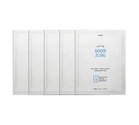 Etude House Soonjung Sheet Mask Panthensoside [5 pcs SET] (21AD); Hydrating and Soothing Facial Sheet Mask for a Skin SOS Solution