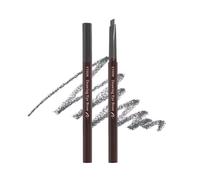 ETUDE K-beauty Drawing Eye Brow #4 Dark Grey 21AD Long Lasting Eyebrow Pencil Soft Textured Natural Daily Look Eyebrow Makeup
