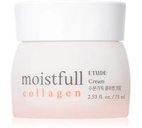 Etude House Moistfull Collagen Cream 2.53fl.oz(75ml); Collagen Water Delivers Hydration To Make Your Skin Bouncy & Dewy; Soft And Adhering
