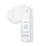 ETUDE Soonjung pH 6.5 Whip Cleanser New, Face Wash for Sensitive Skin, Soft Bubble, Hypoallergenic Cleansing, Low pH Level, Fragrance-Free, Panthenol, Madecassoside, Korean Skin Care (5.07 Fl Oz)
