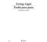 Etudes For Piano Troisieme Livre György Ligeti Book [Softcover] Piano Schott Mus