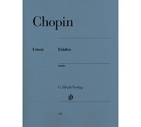 Etudes Frédéric Chopin Piano Book [Softcover] G. Henle Verlag