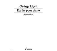 Etudes pour Piano - deuxième livre György Ligeti Book [Softcover] Piano Schott M