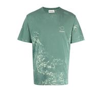 Études Studio bleached-effect organic cotton T-shirt - Green S