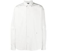 Études Studio detachable-sleeved cotton shirt - Neutrals S