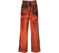 Études Studio District Dyed wide-leg jeans - Orange 48-50