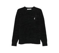 Études Studio logo-embroidered round-neck sweater - Grey 1-2-3-4