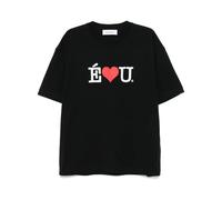 Études Studio slogan-print T-shirt - Black S-XL