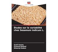Études sur la variabilité chez Sesamum indicum L.